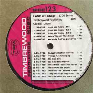 William Loose, William Allen  - Land We Knew / Urban Look