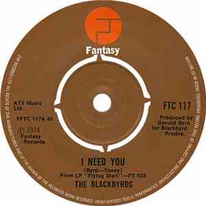 The Blackbyrds - I Need You