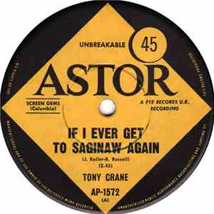 Tony Crane - If I Ever Get To Saginaw Again