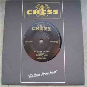 Barbara Carr / Doug Banks - My Mama Told Me / I Just Kept On Dancing