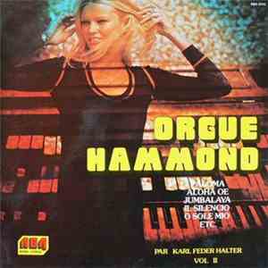 Karl Feder Halter - Orgue Hammond Vol II