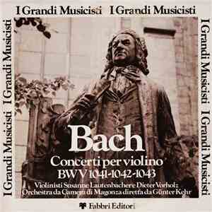 Bach Violinisti Susanne Lautenbacher E Dieter Vorholz / Orchestra Da Camera ...