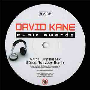 David Kane - Music Awards