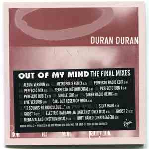 Duran Duran - Out Of My Mind (The Final Mixes)