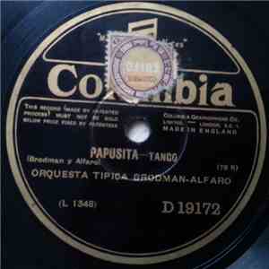 Orquesta Tipica Brodman-Alfaro - Papusita / Mala Junta