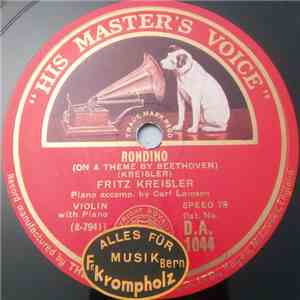 Fritz Kreisler - Rondino / Fair Rosemary (Schön Rosmarin)