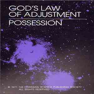Ralph E. Wagers - God's Law Of Adjustment / Possession