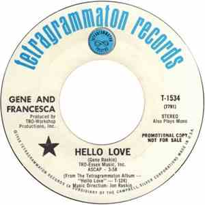 Gene And Francesca - Hello Love / On My Own
