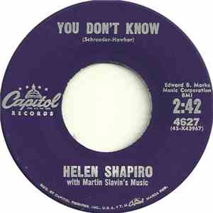 Helen Shapiro - You Don't Know