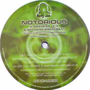 Notorious - Spanker 4/4 / Spanker Breakbeat