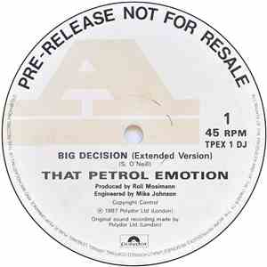 That Petrol Emotion - Big Decision
