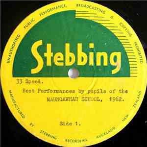 Various - Best Performances By Pupils Of The Maungawhau School, 1962