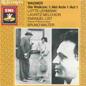 Wagner, Lotte Lehmann, Lauritz Melchior, Emanuel List, Wiener Philharmonike ...