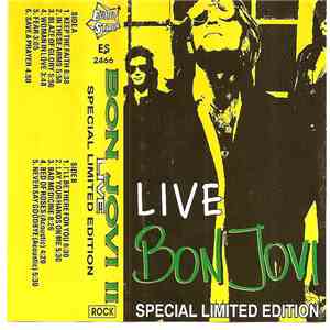Bon Jovi - Live - Special Limited Edition