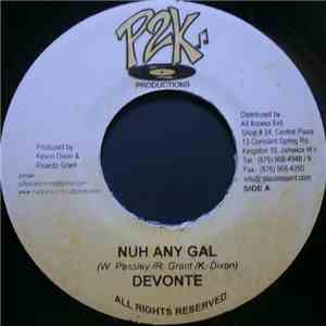 Devonte - Nuh Any Gal