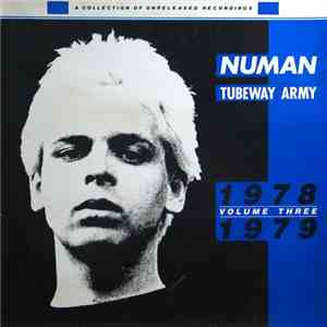 Gary Numan / Tubeway Army - Unreleased Recordings 1978 / 1979, Volume 3