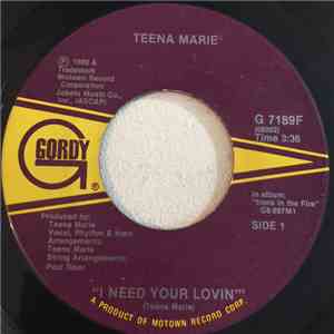 Teena Marie - I Need Your Lovin'
