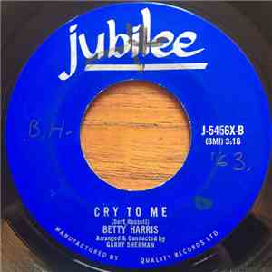 Betty Harris - Cry To Me