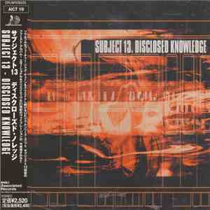 Subject 13 - Disclosed Knowledge