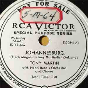 Tony Martin - Johannesburg / Fascination