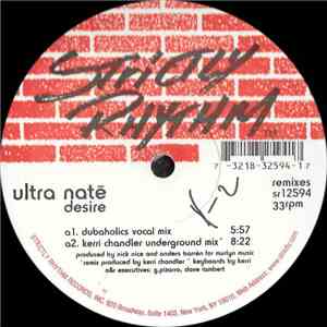 Ultra Natē - Desire (Remixes)