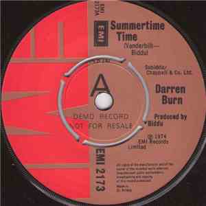 Darren Burn - Summertime Time / Quick Joey Small