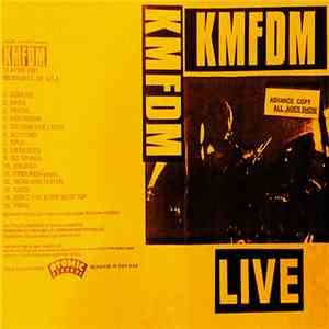 KMFDM - Live - Shank Hall, Milwaukee, WI