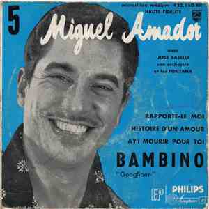 Miguel Amador Avec Joss Baselli Et Son Orchestre Et Les Fontana - 5 Eme Série Bambino