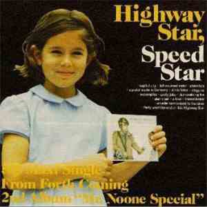 Cymbals - Highway Star, Speed Star