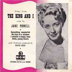 Jane Powell With David Rose & His Orchestra - Songs From The King And I