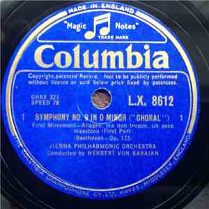Ludwig Van Beethoven, Wiener Philharmoniker, Herbert Von Karajan - Symphony ...