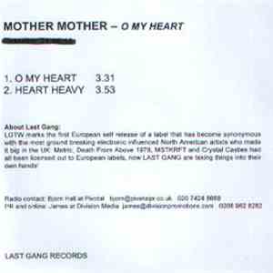 Mother Mother - O My Heart