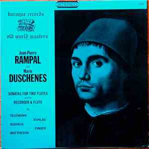 Jean-Pierre Rampal And Mario Duschenes - Sonatas For Two Flutes And For Recorder & Flute
