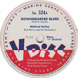 Mildred Bailey / Martha Tilton And Her V-Disc Play-Fellows - Downhearted Bl ...