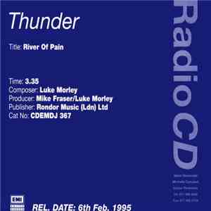 Thunder  - River Of Pain