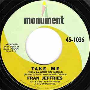 Fran Jeffries - Take Me / Honey And Wine