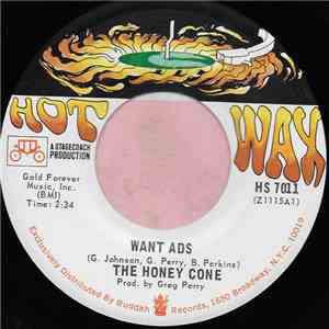 The Honey Cone - Want Ads / We Belong Together