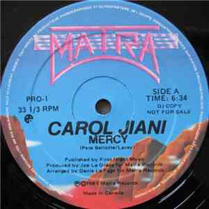 Carol Jiani - Mercy / The Woman In Me