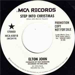 Elton John - Step Into Christmas