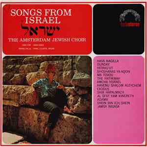 The Amsterdam Jewish Choir Director Hans Krieg / Piano, Celeste, Organ Pier ...
