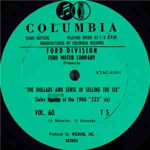 Unknown Artist - The Dollars And Sense Of Selling The Six (Sales Features Of The 1960 