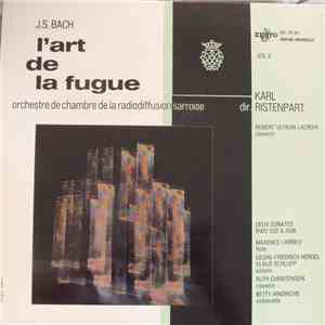 J.S. Bach, Karl Ristenpart, Orchestre De Chambre De La Radiodiffusion Sarro ...