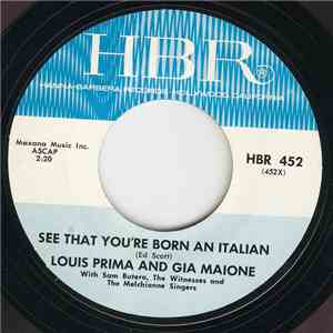 Louis Prima And Gia Maione With Sam Butera And The Witnesses And The Melchi ...