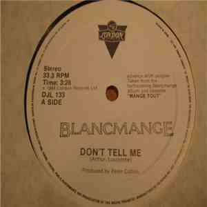 Blancmange - Don't Tell Me
