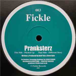 Pranksterz - Different Story / Pitched Up