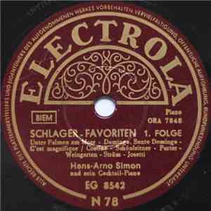 Hans-Arno Simon Und Sein Cocktail-Piano - Schlager-Favoriten