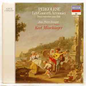 Pergolesi / Jean-Pierre Rampal / Münchinger - Flötenkonzerte - Concerti Arm ...