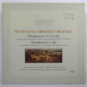 Wolfgang Amadeus Mozart — Heinz Holliger, Hans-Martin Linde, Münchener Kammerorchester / Hans Stadlmair - Flötenkonzert Nr. 1 G-dur / Oboenkonzert C-dur