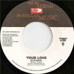 Bushman  / Brian & Tony Gold - Your Love / Get Your Groove On