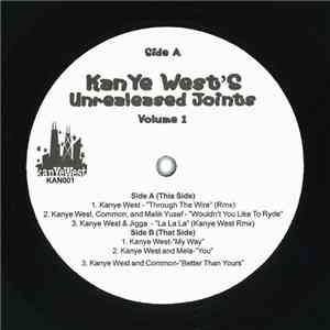 Kanye West - Unreleased Joints Volume 1